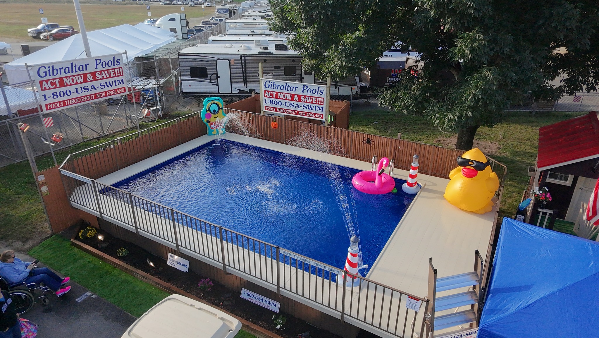 Gibraltar Pools sales location